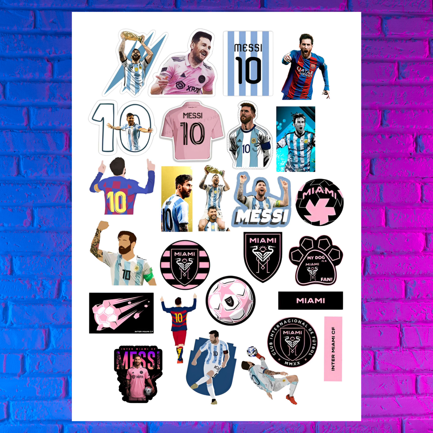 Stickers Messi