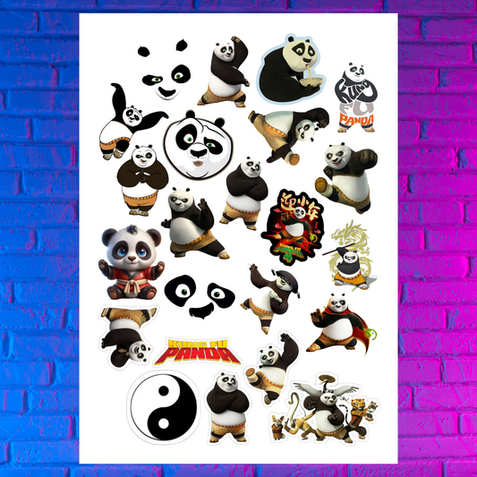 Stickers KunFu Panda