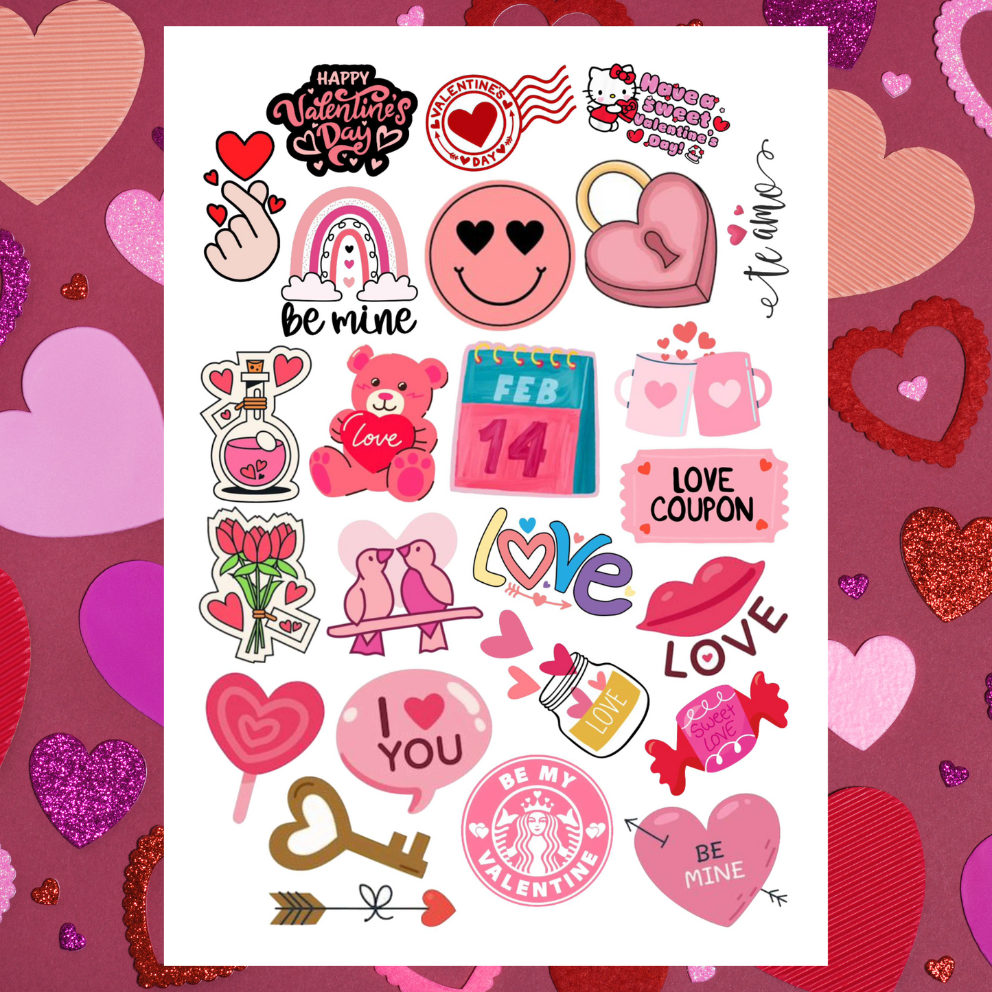 Stickers San Valentín 💘