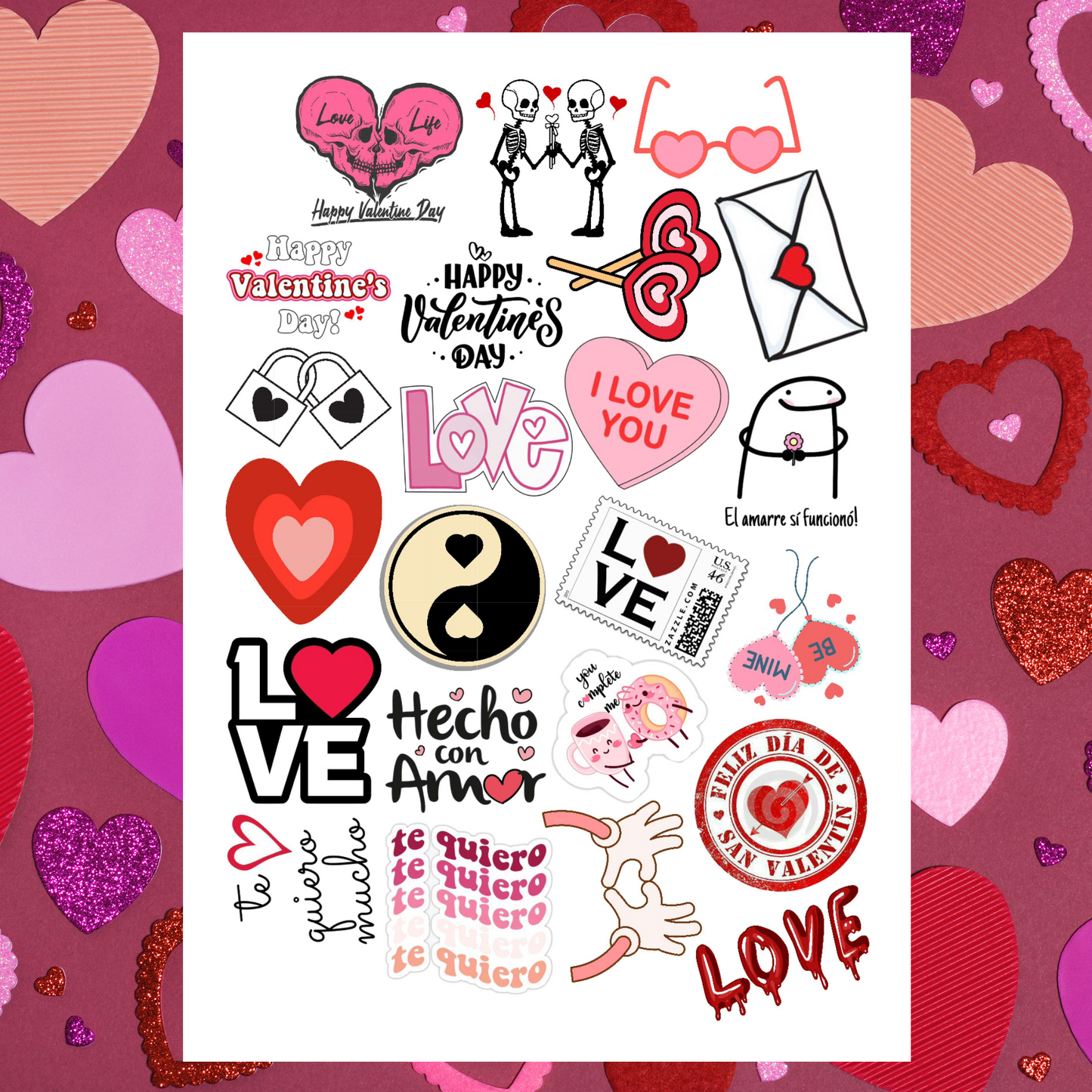 Stickers San Valentín 💘